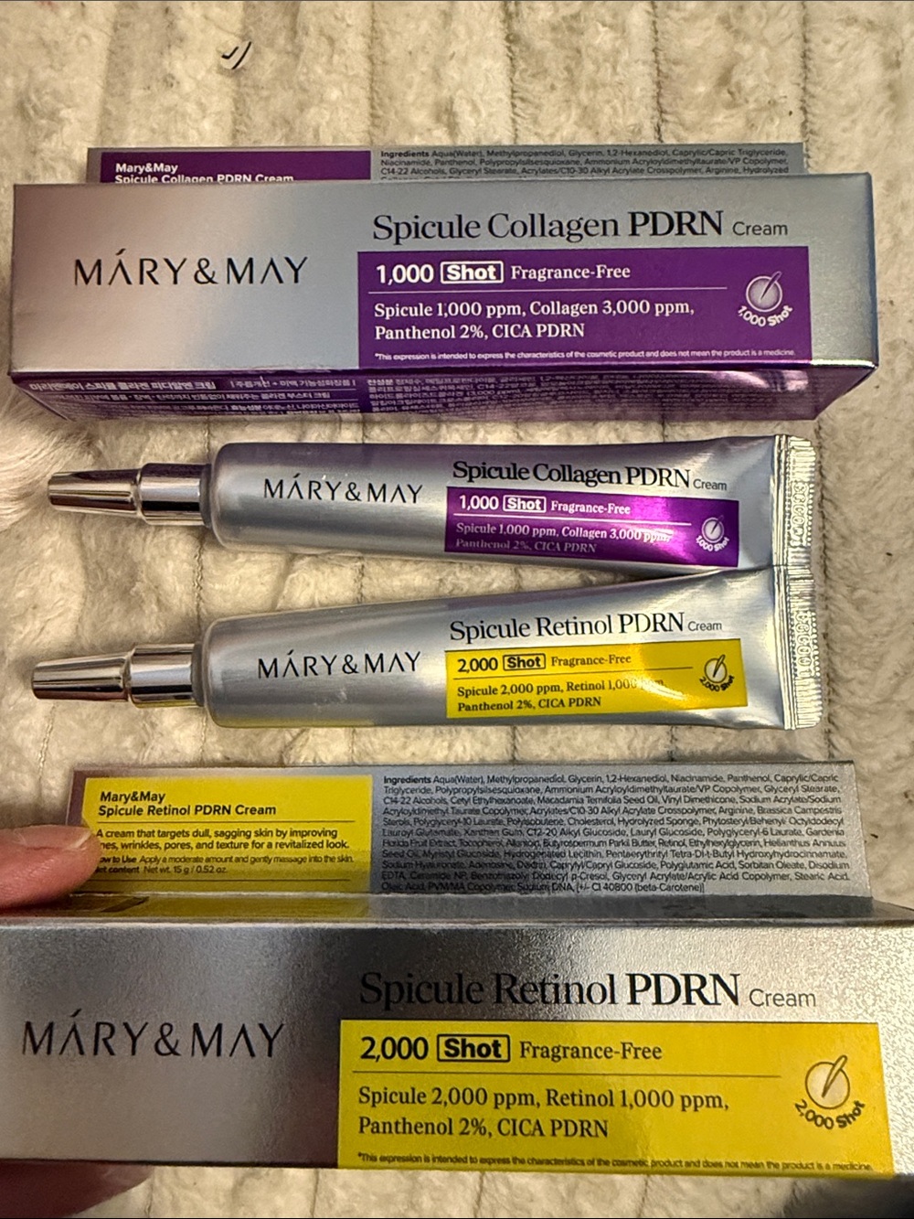 Spicule Collagen PDRN Cream - Purple and Silver